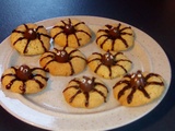 Cookies araignées au schokobons (spider cookies) au companion ou pas