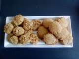 Cookies au beurre de cacahuète: peanut butter cookies
