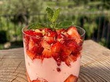 Crème dessert à la fraise de Cyril Lignac dans tous en cuisine