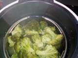 Cuire des brocolis au cookéo