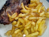 Frites aromatisées à l'actifry