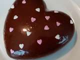 Gâteau coeur chocolat pour la Saint Valentin