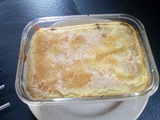 Hachis parmentier de saumon et crevettes