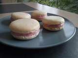 Macarons fruits rouges fromage frais