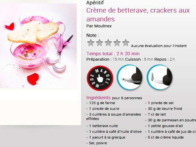 Recettes de Cuisine Companion Moulinex - 38