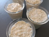 Overnight porridge (graines de chia)