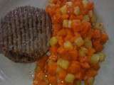 Poêlée de dés de pommes de terre et carottes au cookéo