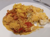 Poulet poivrons et chorizo