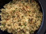 Quinoa aux herbes (taboulé de quinoa) de Cyril Lignac dans tous en cuisine