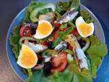 Salade niçoise de Cyril Lignac dans tous en cuisine