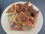 Samoussa au boeuf et poivrons