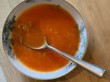 Soupe de tomates aux vermicelles de Cyril Lignac dans tous en cuisine