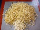 Spaghettis avec le philips pasta maker