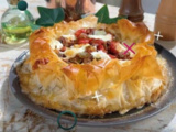 Tous en cuisine avec Cyril Lignac : recette de la tarte croustillante à la mozzarella et légumes confits