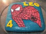 Gâteau Spiderman de Léo
