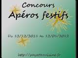 Participation au Concours  Apéros Festifs  Chez Payette