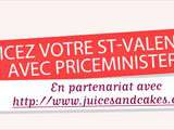 Participation au Concours  PriceMinistère spécial Saint Valentin  chez Cakes and Juice
