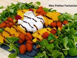 Burrata aux fruits