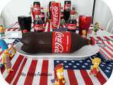 Gâteau Bouteille de Coca Cola