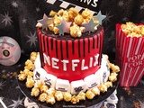 Gâteau thème Netflix - Cinema