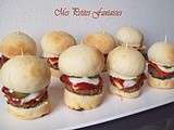 Minis burgers au fromage