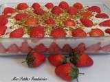 Tiramisu fraises - Pistaches :  Mes Petites Fantaisies  a 4 ans