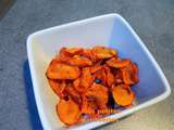 Chips de carottes aux épices