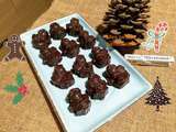 Chocolats de Noël (spéculoos et confiture de mandarine)