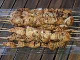Brochettes de poulet mariné et grillé (Chich Taouk)