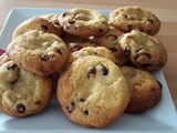 Cookies cranberries et chocolat blanc