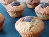 Muffins au chocolat avec des restes de pain. Recette anti-gaspi, avec ou sans thermomix