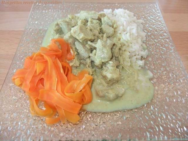 Recettes de Sauté de porc au curry et Thermomix