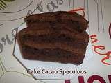 Cake Cacao et Spéculoos
