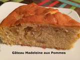 Gâteau Madeleine aux Pommes