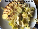 Gratin de Pommes de Terre Truite Fumée et Fondue de Poireaux