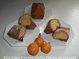 Mini-Cakes Pommes Nèfles Pépites de Chocolat