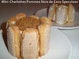 Mini-Charlottes Pommes Coco Speculoos