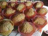 Muffins Saveur Pain d'Epices
