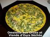 Omelette aux Orties et Viande d'Ours Séchée... pour un Défi