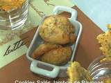 Petits Cookies Salés Jambon de Bayonne Tomates Séchées