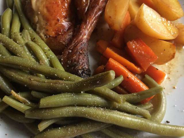 Recettes de Poulet rôti et Pomme de terre