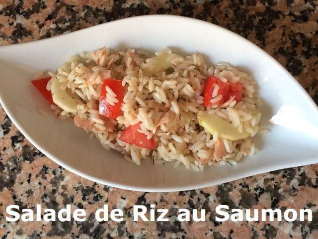 Recettes De Salade De Riz Et Saumon