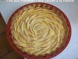 Tarte aux Pommes Pâte Sablée à la Vanille