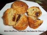 Tour en Cuisine #102 - Mini-Muffins Tomates Séchées & Chèvre