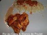 Tour en Cuisine #11 : Riz au Curry & Blancs de Poulet