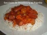 Tour en Cuisine #151 - Saucisses de Strasbourg au Paprika