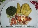Tour en Cuisine #249 - Blancs de Poulet Farcis à l'Italienne