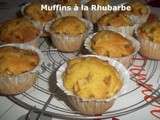 Tour en Cuisine #279 - Muffins à la Rhubarbe