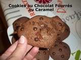 Tour en Cuisine #348 - Cookies au Chocolat Fourrés au Caramel