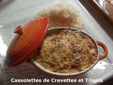 Tour en Cuisine #376 - Cassolettes de Crevettes et Tilapia